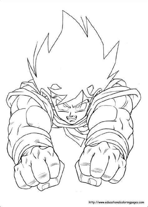 Don´t waste time in boring websites get in! Dragonball Z Coloring Pages free For Kids