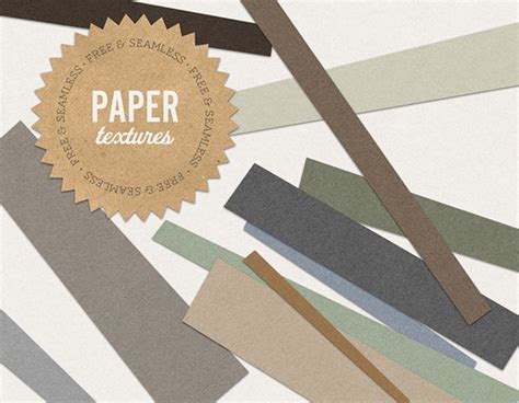 Scanned Paper Textures In 12 Earthy Colors For All Of Your Seamless
