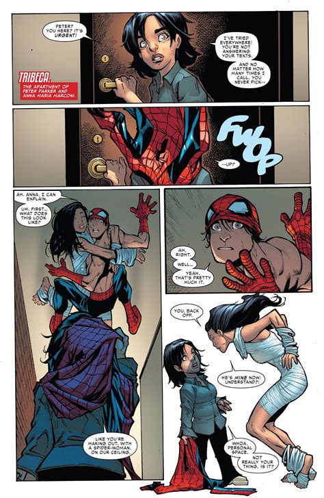 Spiderman And Silk Spiderman Comic Marvel Spiderman Comics