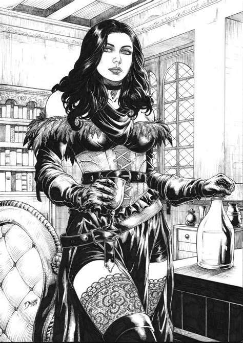 Yennefer Of Vengerberg By Deilson On Deviantart In Character Art