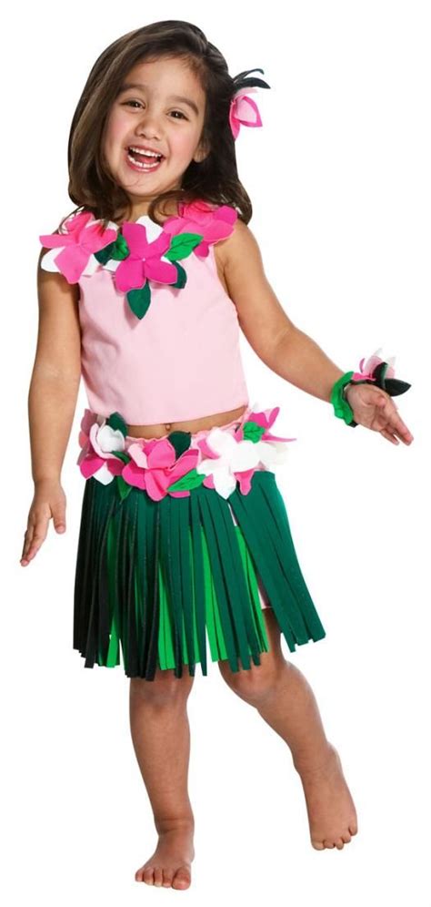 Ideas For Luau Party Outfit Could Make With Felt Hula Girl