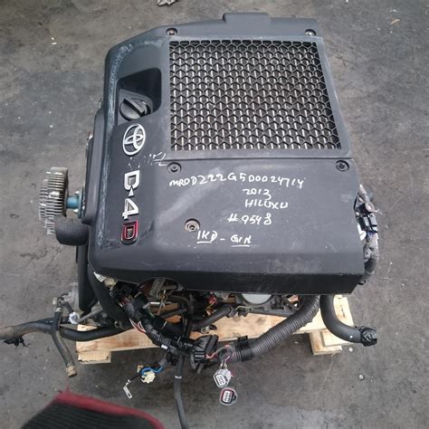 219491 Used Engine For 2013 Hilux Diesel 30 1kd Ftv Turbo