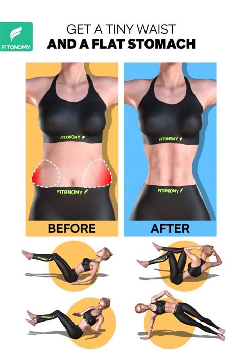 Tiny Waist A Flat Stomach In Workout For Flat Stomach Stomach