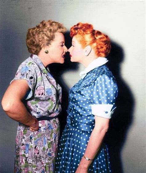 Vivian Vance And Lucille Ball 1950s During The Run Of I Love Lucy Oldschoolcool