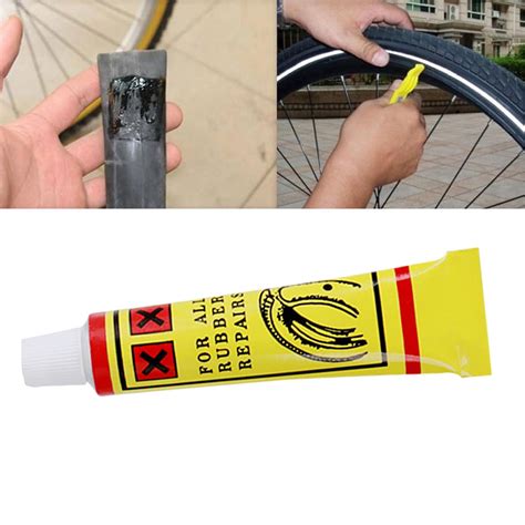 Teissuly Tire Plug Glue Rubber Cement Tire Repair Bicycle Tire Repair