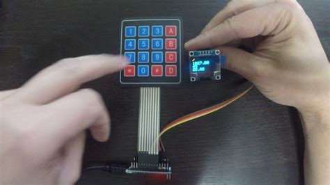 Arduino Oled Calculator Using 4x4 Membrane Keypad Youtube