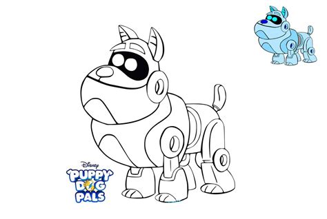 You could also print the picture while using the print button above the image. Puppy Dog Pals Arf Coloring Pages Disney Pictures ...