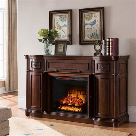 Bold Flame Vanderbilt 68 In Media Console Electric Fireplace Tv Stand