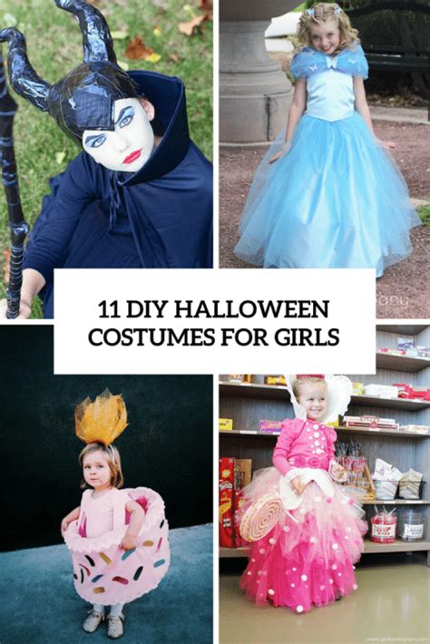 11 Bold And Cute Diy Halloween Costumes For Girls Shelterness