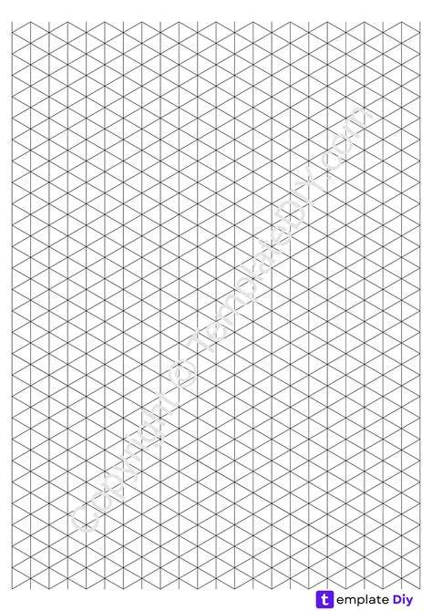 Isometric Graph Paper Grid Graph Paper Template In Pdf Isometric Graph Paper Isometric Paper