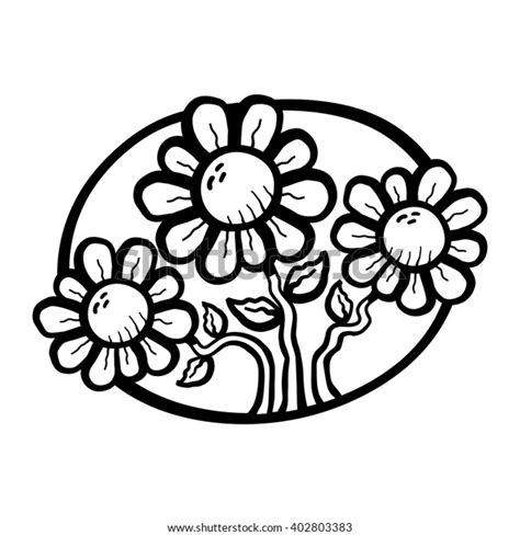 Cartoon Flowers Stock Vector Royalty Free 402803383 Shutterstock