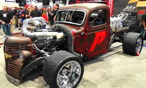 Scottiedtv Coolest Cars On The Web Rat Rod Diesel Flatbed Truck Six