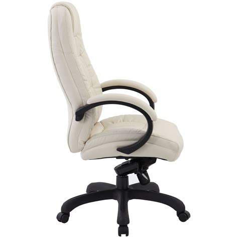 Dynamic penza luxury executive leather office chair in cream. Parma Cream Executive Leather Office Chairs | Executive ...