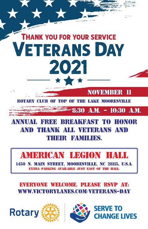 2021 Veterans Day Free Meals And Restaurant Deals North Carolina Business Listing
