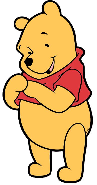 Pooh is the epitome of comfort. Winnie the Pooh Clip Art 8 | Disney Clip Art Galore