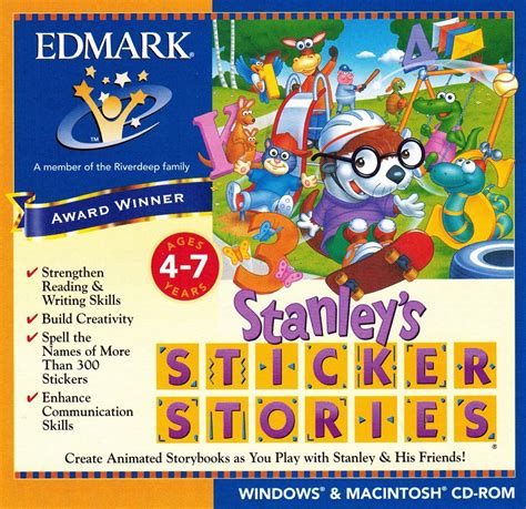 Stanleys Sticker Stories 1996 Edmark Interactive Free Download