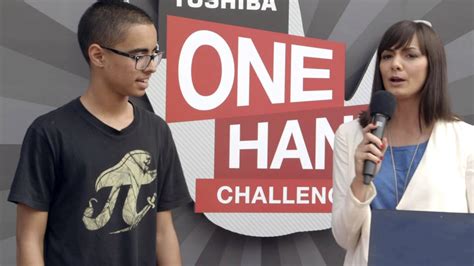 Toshiba One Hand Challenge Putting On A Bra Youtube