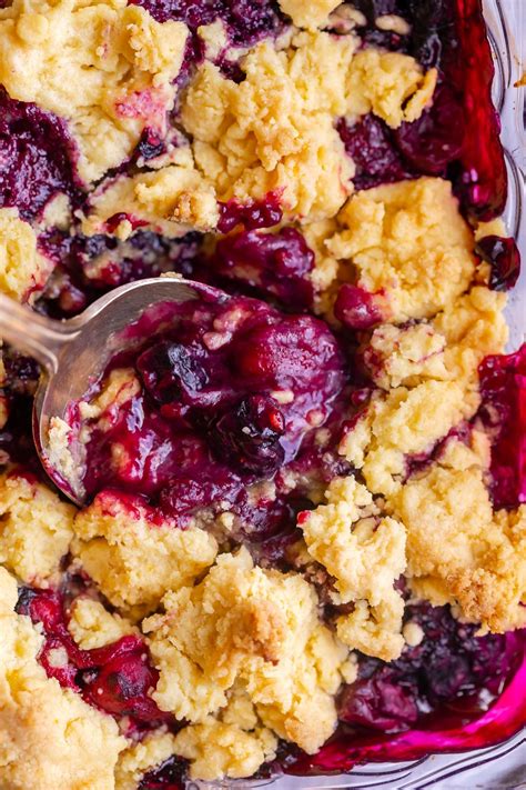 The Easiest Mixed Berry Cobbler Recipe From The Food Charlatan