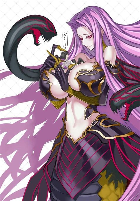 Cuddled By Gorgon Fategrand Order Fate Anime Series Anime Fantasy Character Design