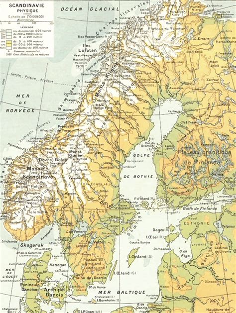 Cartes De La Scandinavie I