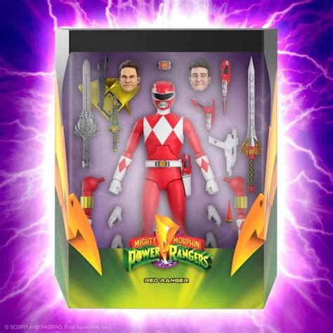 Mighty Morphin Power Rangers Ultimates Actionfigur Red Ranger Cm