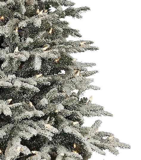 Balsam Hill Green Frosted Fraser Fir Candlelight Christmas Tree 75ft