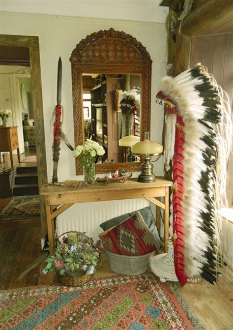The home of padmini and chandra mohan singh, with its consciousness for inherited treasures, acquired tastes, assemblage of cherished gifts and stumbled upon finds, it truly is a collected home. Native American Inspired Decor - Zen of Zada
