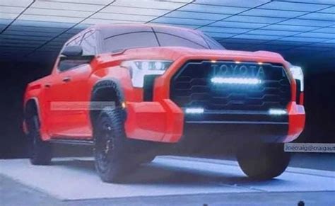 Official First Look 2022 Toyota Tundra Trd Pro Revealed Latest Toyota