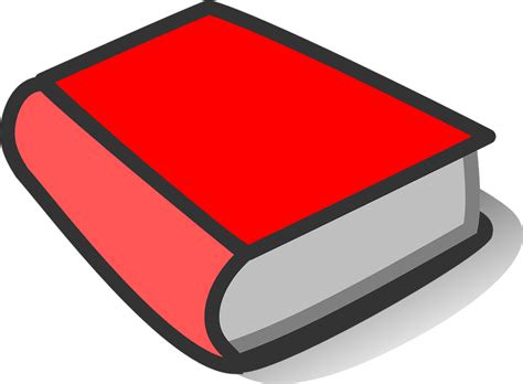 Libro Rojo Grueso Gráficos Vectoriales Gratis En Pixabay Pixabay