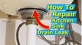 Double sink waste drainer cleaning machines,kitchen water tank flexible drain plastic pipe for sink drain hose. How to Replace A Kitchen Sink Drain Strainer, Repair Leak ...