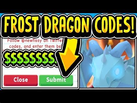 Don't wait any longer and get the rewards you deserve as soon as possible. " ️ALL ADOPT ME FROST DRAGON UPDATE CODES 2019!!" Adopt Me! LEGENDARY FROST DRAGON (Roblox ...