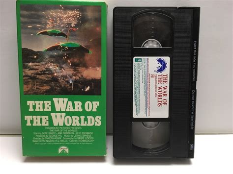 The War Of The Worlds 5303 1990 Paramount Vhs Tape Movie Video Clean
