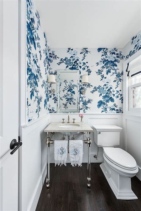48 Popular Bathroom Wallpaper Ideas Bathroom Interior Design