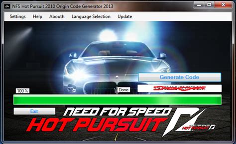 Need For Speed Hot Pursuit 2010 Activation Key Generator Bgnew