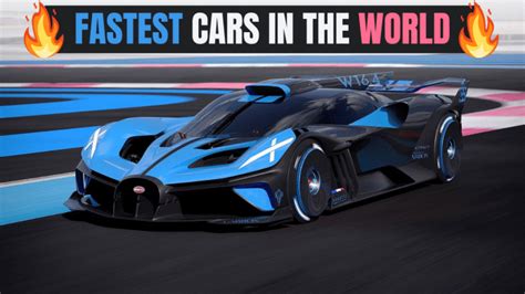 10 Fastest Cars In The World March 24 2023