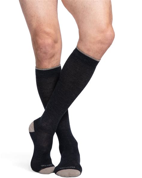 Sigvaris Mens And Womens Merino Outdoor Wool Compression Socks 15 20 M