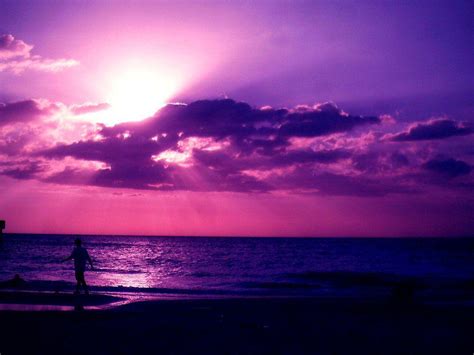 Blue And Purple Sunset Wallpapers Top Free Blue And Purple Sunset