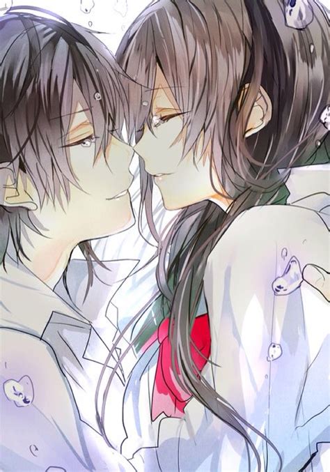 Sad Anime Couple Underwater Anime Couples Anime Anime Kiss Anime