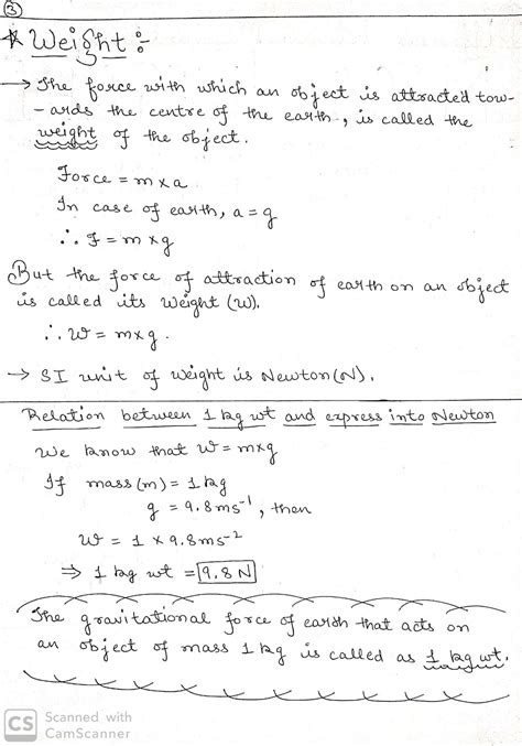 Gravitation Handwritten Notes For 11th Class Physics Vrogue