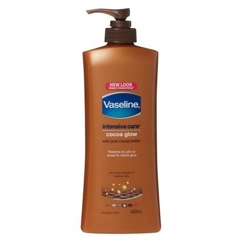 We know this because we are the original skin experts. Vaseline Intensive Care Cocoa Glow Lotion 750ml Absorbs ...