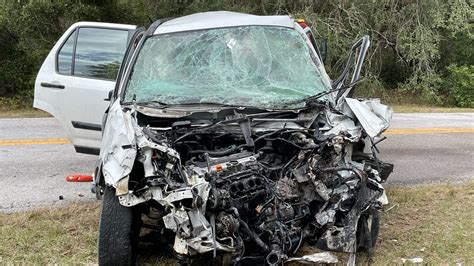 Florida Highway Patrol Fatal Crash Kills Two In Ocala National Forest