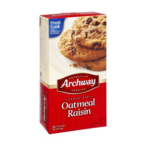 View top rated archway cookie recipes with ratings and reviews. Archway Homestyle Classic Soft Oatmeal Raisin Cookies 9.25 ...