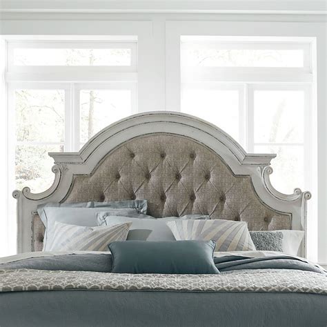 Magnolia Manor King Upholstered Bed Sigman Mills Furniture