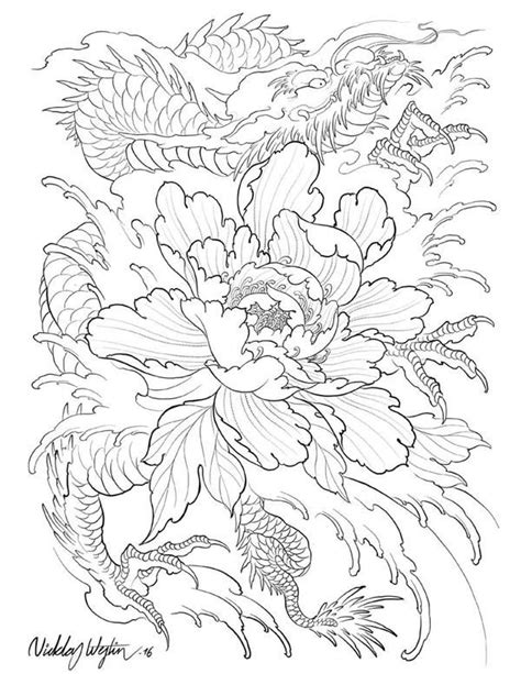 Japanese Flowers In Tattooing By Nicklas Westin Ý Tưởng Hình Xăm