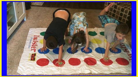 Crazy Kids Teach How To Play Twister With Their Sister Learn How To