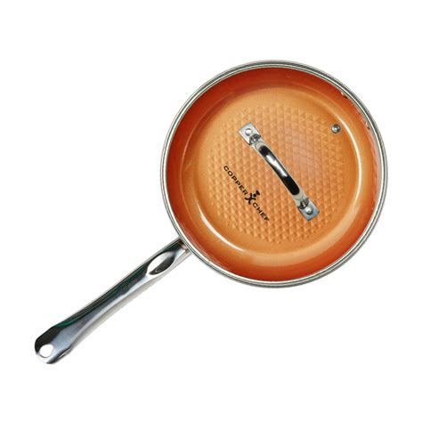 Copper Chef Diamond 10 Fry Pan With Lid