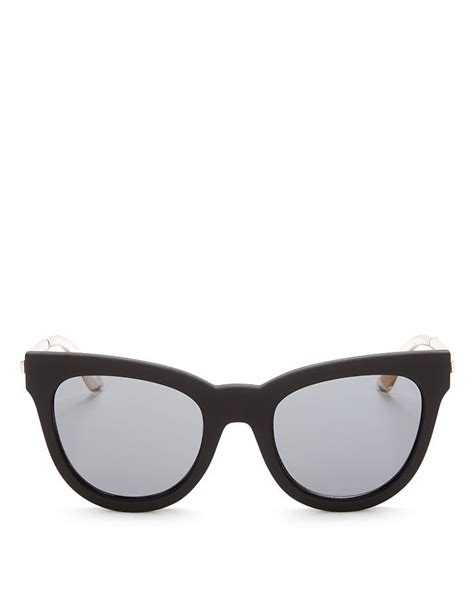 Le Specs Luxe Le Specs Womens Le Debutante Cat Eye Sunglasses 51mm