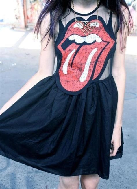 Rolling Stones Dress Hipster Outfits Fashion Style