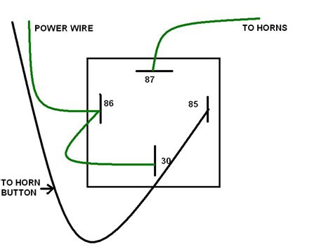 Wiring Horn Relay