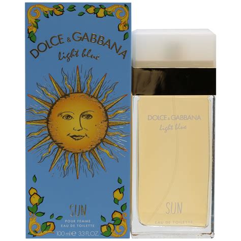 Dolce Gabbana Light Blue Sun Eau De Toilette Spray 34 Fl Oz